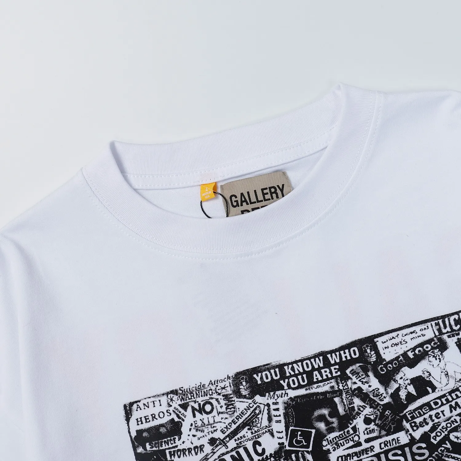 2023 GALLERY DEPT new model number: 3001#P110 color: black and white code number: S M L XL